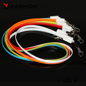 86cm <span class=keywords><strong>VIP</strong></span> / chargeur de lanière de conférence, câble de charge de 2 dans 1 lanières pour le téléphone d'ios + androïde - Product Image 6