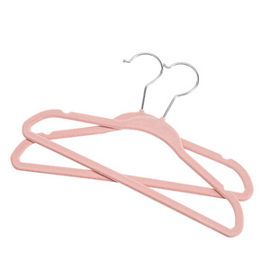 Perchas de Terciopelo Antideslizantes <span class=keywords><strong>para</strong></span> Niños y Bebés, 30 cm, Perchas Pequeñas <span class=keywords><strong>para</strong></span> Abrigos, Vestidos, Camisas, Suéteres y Pantalones - Product Image 3