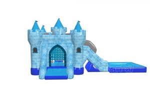 <span class=keywords><strong>Castillo</strong></span> Inflable Combinado <span class=keywords><strong>Frozen</strong></span> con Piscina, <span class=keywords><strong>Castillo</strong></span> Inflable con Tobogán de Agua - Product Image 2