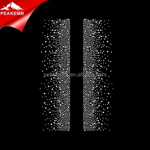 Tira <span class=keywords><strong>para</strong></span> Cheer Bows Rhinestone Iron on Diamante Transfer - Product Image 2