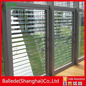 Offre Spéciale profil En Aluminium australie style vertical en verre fenêtre jalousie - Product Image 3