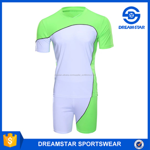 new arrive blue green training soccer jersey - Product Image 2