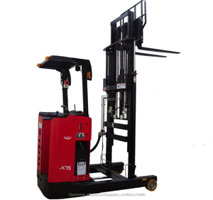 マニュアルミニ3000kg 安い電気スタッカーと立って電気リーチスタッカーフォークリフト - Product Image 4