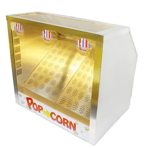 commercial popcorn machine and electric popcorn warmer display snacks food warmer showcase for sale