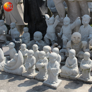 Statua di Buddha Monaco Bambino in Pietra di Granito Naturale, Decorazione <span class=keywords><strong>da</strong></span> <span class=keywords><strong>Giardino</strong></span> Zen, <span class=keywords><strong>Vendita</strong></span> Calda - Product Image 5