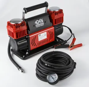 12Volt double cylinder tornado automatic electric air compressor car tyre inflator of YD-800