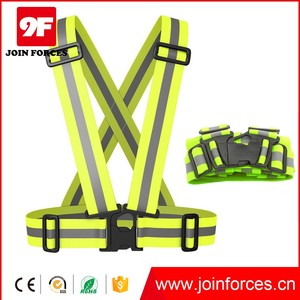 Chaleco de Seguridad Elástico con Color y Logotipo Personalizados, Reflectante ANSI Clase 2 para Correr y Ciclismo - Product Image 4