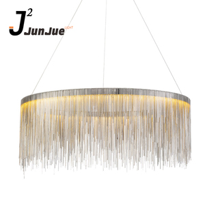 Dövme demir lineer avize modern LED kolye ışık - Product Image 1