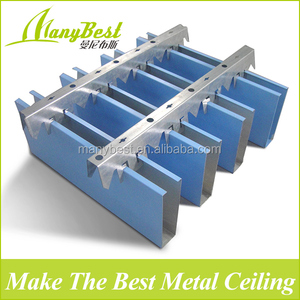 2017 Chine de Bonne Prix Métal En Aluminium <span class=keywords><strong>Couloir</strong></span> Faux <span class=keywords><strong>Plafond</strong></span> Chicane Conception Avec SGS - Product Image 5