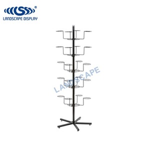 Estante ajustable de metal para sombrero, estante de exhibición de gorra de béisbol de alambre, estante de sombrero de fedora de alambre de metal hecho a medida - Product Image 2