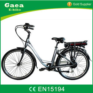 26 inch Italian vintage electric bicycle with passenger seat - Product Image 1