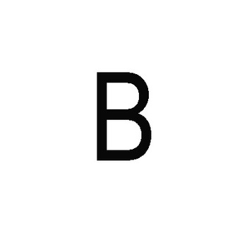 B