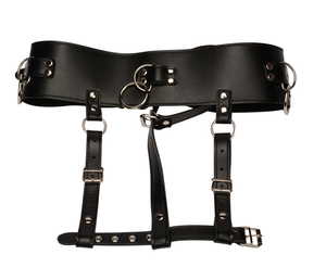 Pantaloni Bondage di vendita caldi vibratore che indossa pantaloni cinturino <span class=keywords><strong>Dildo</strong></span> sulla cintura in pelle bdsm orgasmo donna adulta - Product Image 4