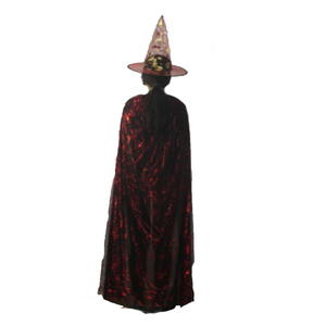 Marque de LA <span class=keywords><strong>MAISON</strong></span> Halloween Manteau Avec Chapeau de Sorcière Robe Halloween Costumes - Product Image 2