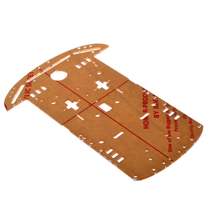 Động cơ Thông Minh Robot Xe Acrylic Chassis Kit Tốc Độ Mã Hóa Battery Box 2WD Siêu Âm Module Diy Kit - Product Image 2