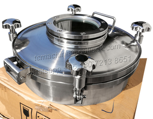 Housse de poignée hygiénique, en acier inoxydable, pour simple pression - Product Image 3