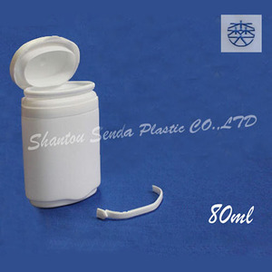 80ml PE PET Plastic Bottle with Tear-off Cap for Medicine Packing Factory Supply Pill/<strong>Tablet</strong>/Capsule <strong>Container</strong> - Product Image 4