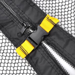 Fence Replacement Safety Mesh <strong>Netting</strong> 1800mm Height Polyester Fiber JHX Brand Outdoor Fits All Brands 15ft <strong>Trampoline</strong> Enclosure - Product Image 2