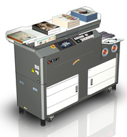 Machine de reliure automatique BOWAY K7, longueur 440 mm, hauteur 60 mm, écran tactile 7 pouces, colle thermofusible parfaite pour documents et livres