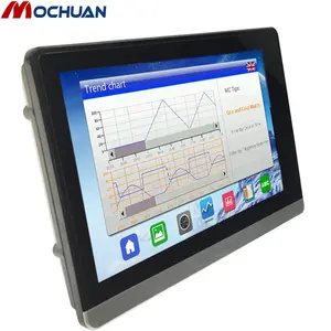 Capacitiva de 7 "Modbus industrial hmi pantalla táctil panel de control