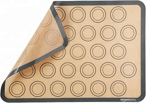 Lot <span class=keywords><strong>de</strong></span> 2 <span class=keywords><strong>tapis</strong></span> <span class=keywords><strong>de</strong></span> cuisson en silicone résistant à la chaleur pour macarons, <span class=keywords><strong>tapis</strong></span> <span class=keywords><strong>de</strong></span> cuisson en silicone résistant à la chaleur pour four, en fibre <span class=keywords><strong>de</strong></span> verre, pour pain et gâteaux - Product Image 5