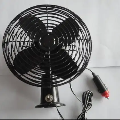 12V 24V 6 zoll Oscillating Car Fan für Truck Interior Accessories Metal Fan