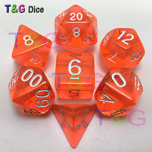 Ensemble de dés pour traitement de l'eau, perles colorées en acrylique polyhémisphère, lot de 10 pièces - Product Image 5