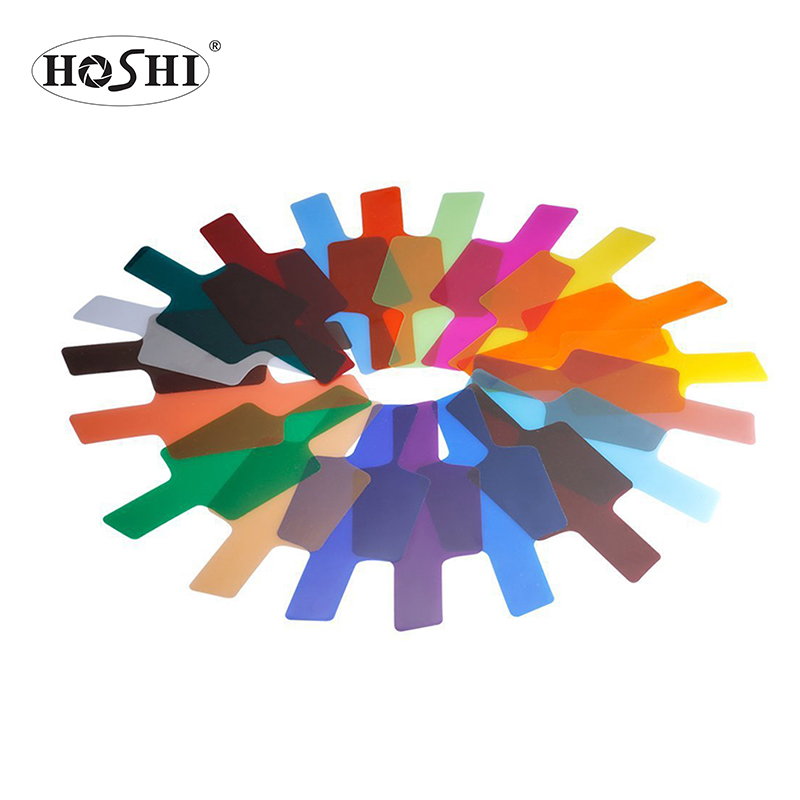 HOSHI 20 шт Вспышка Speedlite цветные гели фильтры для Canon Yongnuo камера фото гели фильтр Вспышка Speedlite Speedlight
