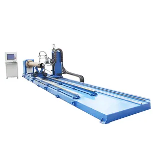 Multi axis and multi angle automatic cnc metal tube pipe cutting machine