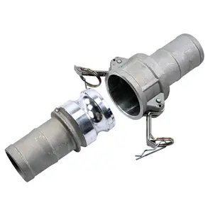 stainless steel aluminum brass Cam and Groove camlock suction fire hose quick coupling