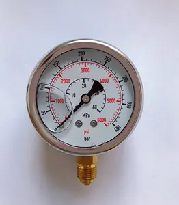60 bar kl.1.6 oil test pressure gauge