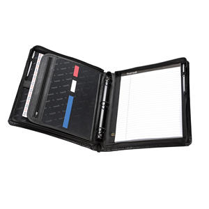 지퍼 바인더 Portfolio 와 개폐식 <span class=keywords><strong>Handle</strong></span> 및 인테리어 10.1 "태블릿 Sleeve A4 Portfolio - Product Image 4