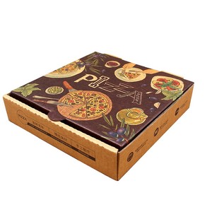 Nhà Sản Xuất Tùy Chỉnh Tái Sử Dụng Hình Chữ Nhật Tấm <span class=keywords><strong>Slice</strong></span> Logo Scooter Giấy <span class=keywords><strong>Pizza</strong></span> Hộp Carton - Product Image 5