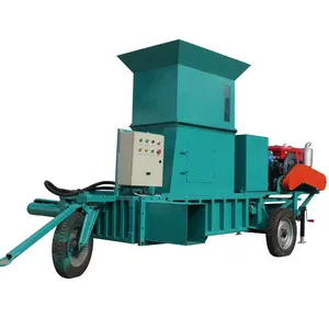 hay press baling machine / sawdust baler machine / mini round hay baler from China