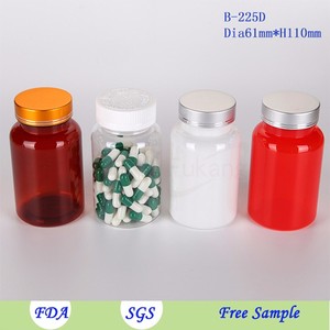 225 ml verde oscuro botella de plástico PET, pastillas para adelgazar embalaje, dieta píldora botella para <span class=keywords><strong>la</strong></span> Mujer - Product Image 6