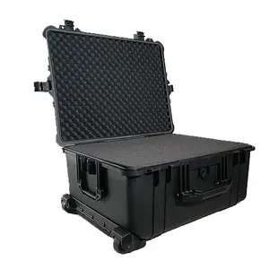 Роликовый пластиковый ящик для инструментов GD5013, чемодан на колесиках