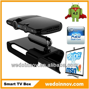 Android 4.2 de doble núcleo a20 smart <span class=keywords><strong>tv</strong></span> skype caja full hd hdmi mic de xbmc <span class=keywords><strong>tv</strong></span> <span class=keywords><strong>gratis</strong></span> en línea - Product Image 1