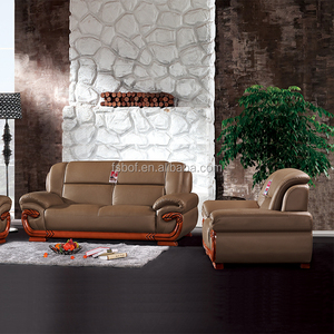 1 + 2 + 3 كنبة مكتب ، مجموعة كنب خشبي الأثاث من المصنع 823 - Product Image 3