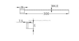PY-7400 4.0mm sécurité récipient câble fil joints - Product Image 3