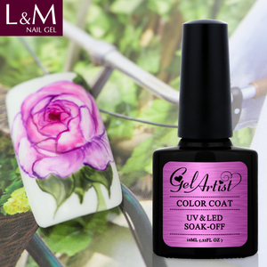 เจลทาเล็บแฟชั่นสีรุ้งยี่ห้อ Hot Brand GelArtist - Product Image 1