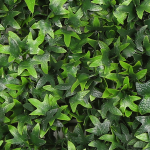 Panneaux de <span class=keywords><strong>gazon</strong></span> synthétique résistants aux UV Hotsale 50x50cm Clôture de haie de feuilles artificielles extérieures pour la décoration de Pâques Matériau PE - Product Image 2