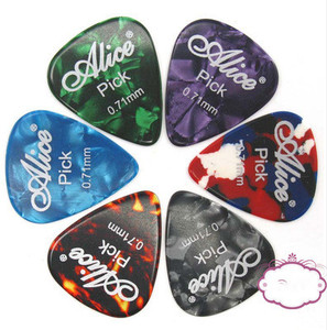 Vente en gros de médiators de guitare alice en ABS coloré, vente en gros, 50 pièces - Product Image 3