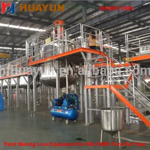 Industri shampoo blending mixer tangki, sabun cair mixer, shampoo lini produksi