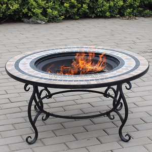 <span class=keywords><strong>Barbecue</strong></span> <span class=keywords><strong>de</strong></span> <span class=keywords><strong>jardin</strong></span> avec foyer extérieur <span class=keywords><strong>de</strong></span> 31,5 pouces, table ronde, mobilier <span class=keywords><strong>de</strong></span> <span class=keywords><strong>jardin</strong></span>, foyer - Product Image 6