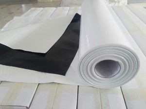 100 120 150 180 200 250 micron màu đen và trắng màn nhựa PE polyethylene phim cho nông nghiệp nhà kính, ủ chua, mulch - Product Image 5