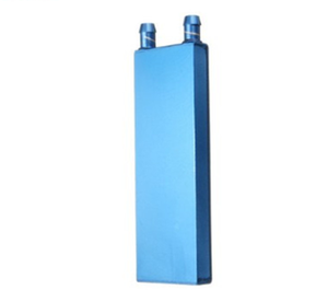 Bloc d'eau personnalisé / Dissipateur thermique à refroidissement par eau 162x41x12mm Bloc d'eau en aluminium Dissipateur thermique Bloc d'eau pour CPU GPU - Product Image 3