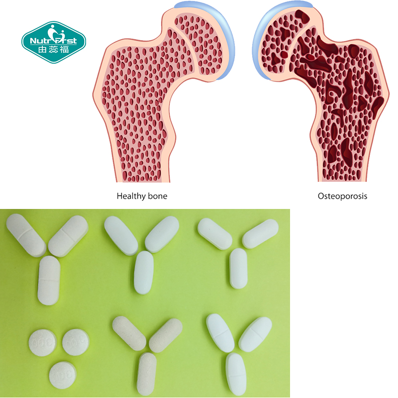 Таблетки из карбида кальция плюс витамин D3 для плотности кости