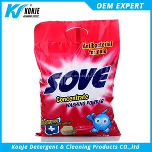 Famous wholesale brand name detergent powder/laundry soap powder/woven bag packing washing powder