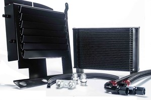 PQY STORE-สีดำน้ำมัน COOLER KIT สำหรับ BMW E36 E46 2015ใหม่น้ำมัน COOLER ชุด E36/46 PQY5129BK - Product Image 3