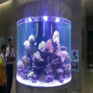 Ronde Aquarium cilindrische aquarium Acryl Aquarium Elegante Cilinder Vorm Hotel Grote Acryl Aquarium - Product Image 1